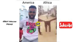 America vs Africa 😂