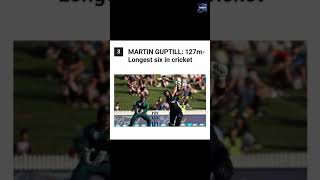 Top 5 longest six in cricket history#shorts