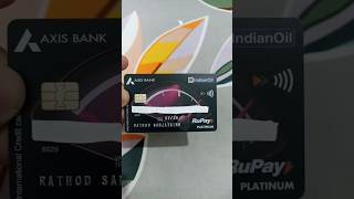 My 21st Credit Card 🎉 | Axis Bank Indian Oil Rupay Credit Card, Axis Bank Indian Oil Credit Card