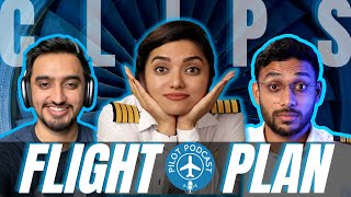 What do PILOTS do in case of change in FLIGHT PLAN? | Pilot Podcast Clips