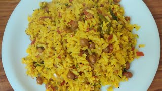 Simple breakfast Poha recipe || Once try like this, you'll love this Poha taste ||