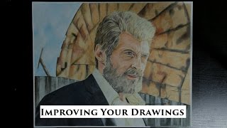 Improving a Colored Pencil Drawing