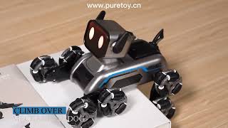 Pure Toy - Eight-Wheeled Stunt Smart Robot Dog