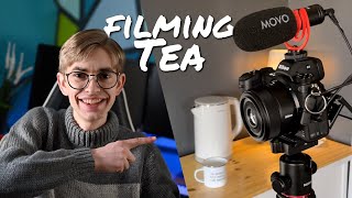 Creating a Tea Making Montage: How I filmed this video