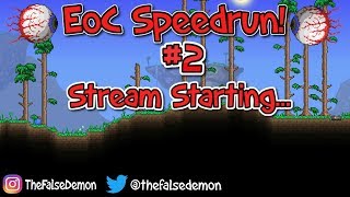 Terrara Livestream: EoC Speedrun #2! (FIRST NIGHT?)