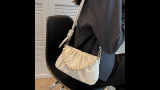 Women Handbag Shoulder Bag Pearl Chain