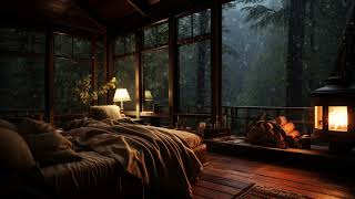 Cozy Ambience  Relaxing rain sounds for sleep, study and relaxation 8 Hours