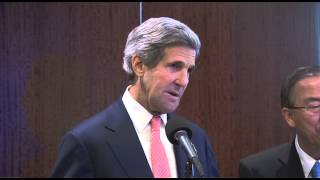 GLOBALMAXIM: U.S SECRETARY JOHN KERRY & UN S-G BAN KI-MOON: SYRIAN CONFLICT, DR CONGO, MIDDLE EAST