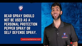 Pepper Spray vs  Bear Spray - Which is Better for Self Defense?