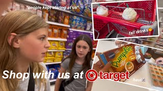 SHOP WITH US AT TARGET! *baking + decorating our rooms for fall*