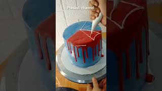 10 menit langsung jadi kue ultah Spiderman #shortvideo #shorts #birthday #spiderman