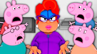 PEPPA PIG ESCAPE CRAZY CAT LADY IN ROBLOX