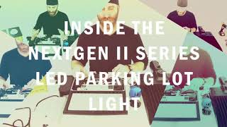 Inside an LED Parking Lot Light - Opening a NextGen II -  LED Drivers, Mounts, motion sensor