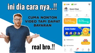 Cara dapat uang dari aplikasi internet hanya nonton video terbukti di bayar beneran dari clipclaps