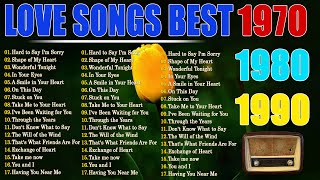 Best Romantic Old Love Songs of All Time 💖 70s 80s 90s Hits MLTR, Air Supply, Westlife, Boyzone