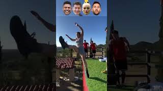 Ronaldo Nazario VS Lewandowski VS Lehmann VS Messi Crazy jumps + Goats😱