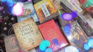 Box Opening Viewing of my HUGE Pile of Oracle Tarot Cards from Temu