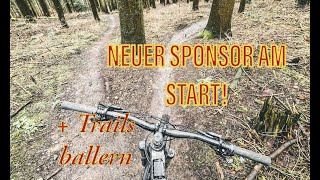 Neuer SPONSOR am Start! Trails im nassen, Wetter wird endlich BESSER!