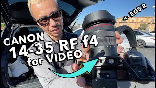 rf 14-35mm f4 video