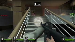 Left 4 Dead 2 Dead Center Part 4 [ The Atrium ] [ Easy ]