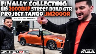 MY FRIEND FINALLY COLLECTS HIS 2000BHP GTR! "PROJECT TANGO" WOW