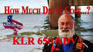 KLR 650 Adventure Cost to Michigan