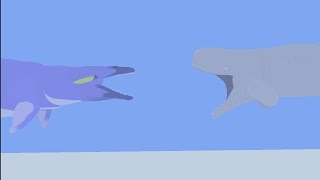 Basilosaurus vs Livyatan ( Short Inaccurate Animation )