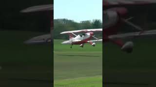 Pitt’s special biplane landing