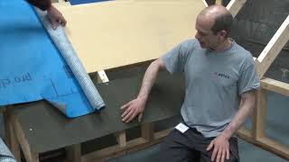 Gutex Ultratherm Roof Installation (Part 1) - Fitting First Row + Critical Eaves Weathering Detail