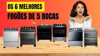 Qual MELHOR FOGÃO 5 BOCAS 2024? Top 6 MELHORES FOGÕES 5 bocas