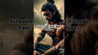 Ashwathama waiting for Kalki avatar in Kali Yuga - Mahabharata #kalki #ashwathama #kaliyug #krishna