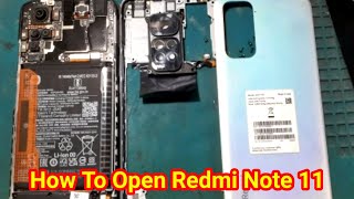 how to open redmi note 11, how to open redmi note 11 back cover, note 11 open