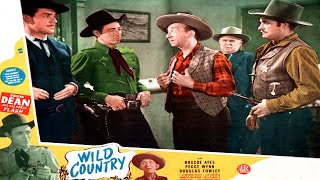 WILD COUNTRY - Eddie Dean, Roscoe Ates - Free Western Movie [English]