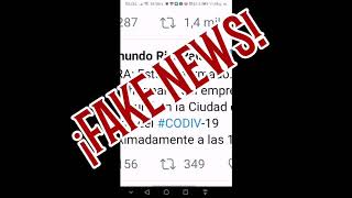 FAKE NEWS 1er MUERTE POR COVID-19 EN MÉXICO.