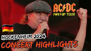 AC/DC - CONCERT HIGHLIGHTS - Hockenheim 13.07.2024 ("POWER UP"-Tour)