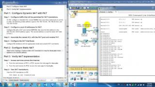 Implementing Static & Dynamic NAT - dynamic nat configuration - how to configure nat on cisco