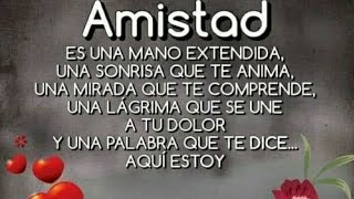 Que es la amistad?@AmiRodrigueZZ @holaamigos8690