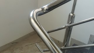 awsome 💡 idea, stainless steel railing design🙏🙏#stainless steel railing information#shorts