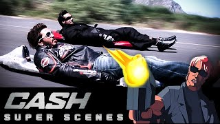 Cash Super Scenes |  experienced these thrilling movie scenes | Ajay Devgn | Sunil