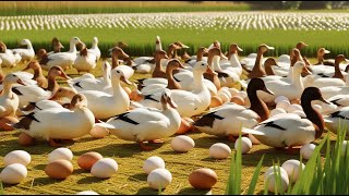 Collecting Duck Eggs for Business - See How to Farm Ducks for Eggs Effectively