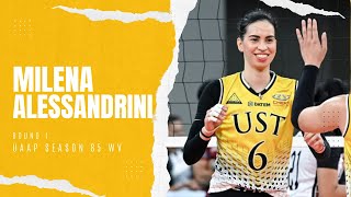 UAAP Season 85 Women's Volleyball | Round 1 | Milena Alessandrini