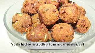 மட்டன் கோலா உருண்டை | Mutton Kola Urundai | meat balls #kolaurundai #muttonrecipes #tamilrecipe