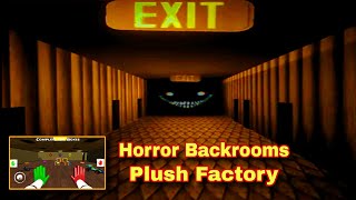 Horror Backrooms Plush Factory Gameplay 