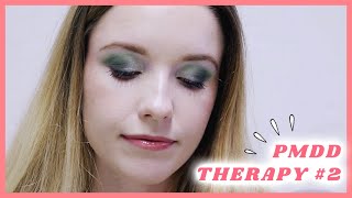 #PMDD THERAPY #2: GREEN EYESHADOW TUTORIAL 2021 | JEBeauty