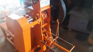 WIRE STRAIGHTENING AND CUTTING  MACHINE  3mm ~6mm  2021   help me SUBSCRIBE ya @cakrasudarsono