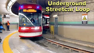 Toronto Union Station Streetcar Loop | 510 Spadina, 509 Harbourfront Underground TTC Route Stop