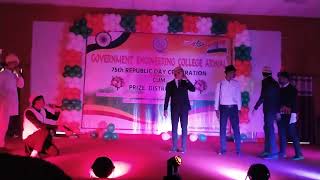 Drama by GEC ARWAL students 2024 republic day