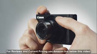 Canon PowerShot G9 X Mark II Compact Digital Camera w/ 1 Inch Sensor and 3inch LCD - Wi-Fi, NFC