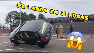 GOL ANDANDO EM DUAS RODAS / VÍDEO RAIZ / CARRO EM DUAS RODAS