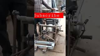 farming jugaad on royal Enfield bullet...